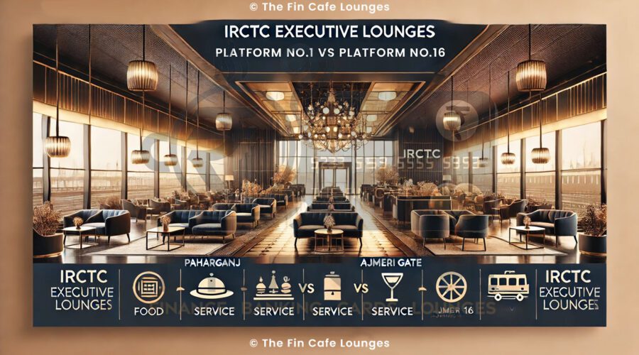 New Delhi IRCTC Executive Lounges Face-Off: Platform 1 vs Platform 16 Reviewed by The Fin Cafe: Where Comfort and Convenience Reign